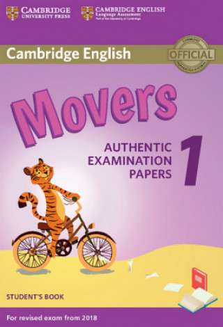 Könyv Cambridge English Young Learners Test Movers 1 for revised exam from 2018, Student's Book 