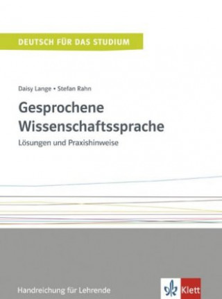 Książka Mündliche Wissenschaftssprache Daisy Lange