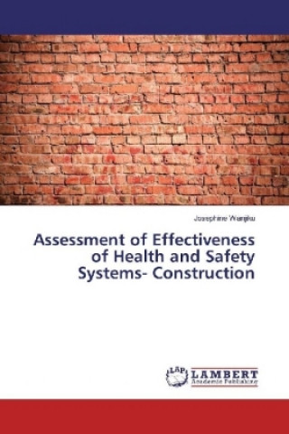 Kniha Assessment of Effectiveness of Health and Safety Systems- Construction Josephine Wanjiku