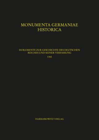 Kniha Dokumente zur Geschichte des Deutschen Reiches und seiner Verfassung 1360 Ulrike Hohensee