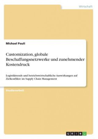 Carte Customization, globale Beschaffungsnetzwerke und zunehmender Kostendruck Michael Pauli