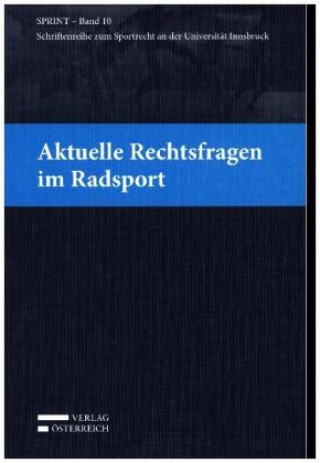 Kniha Aktuelle Rechtsfragen im Radsport Manfred Büchele