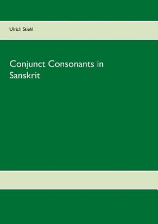 Kniha Conjunct Consonants in Sanskrit Ulrich Stiehl