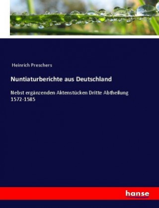 Buch Nuntiaturberichte aus Deutschland Anonym