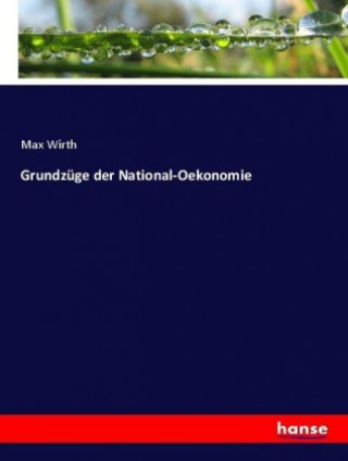 Książka Grundzuge der National-Oekonomie Max Wirth