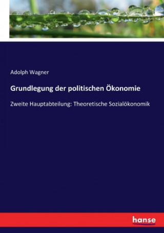 Carte Grundlegung der politischen OEkonomie Wagner Adolph Wagner