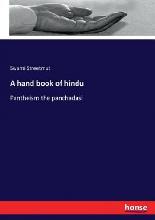 Kniha hand book of hindu Streetmut Swami Streetmut