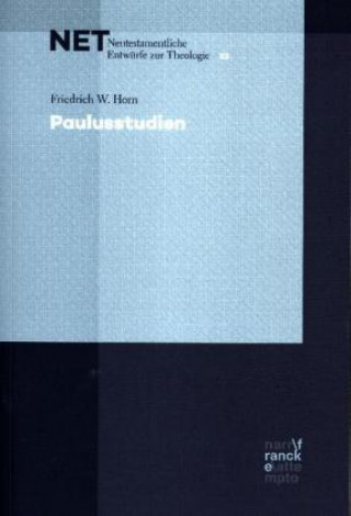 Carte Paulusstudien Friedrich W. Horn