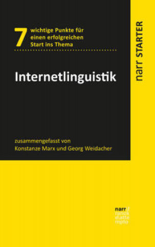 Книга Internetlinguistik Konstanze Marx