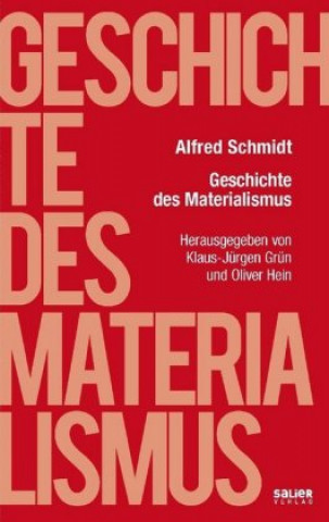 Könyv Geschichte des Materialismus Alfred Schmidt