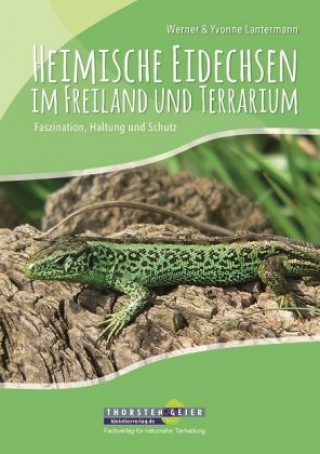 Kniha Heimische Eidechsen im Freiland und Terrarium Werner Lantermann