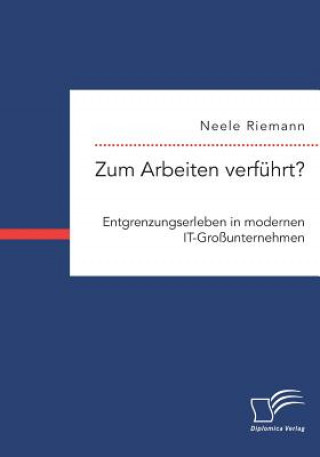 Kniha Zum Arbeiten verfuhrt? Entgrenzungserleben in modernen IT-Grossunternehmen Neele Riemann