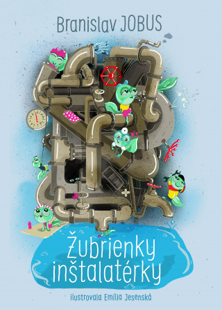 Könyv Žubrienky inštalatérky Branislav Jobus