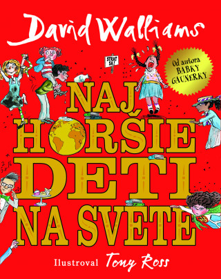 Könyv Najhoršie deti na svete David Walliams
