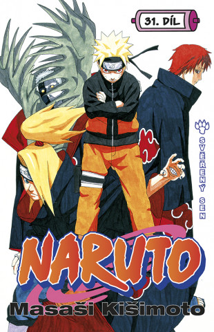 Kniha Naruto 31 Svěřený sen Masaši Kišimoto