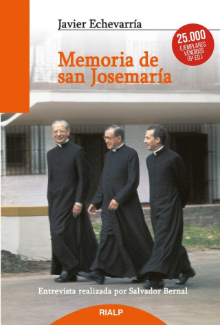 Kniha Memoria de san Josemaría JAVIER ECHEVARRIA RODRIGUEZ