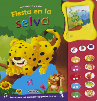 Kniha Fiesta en la selva EQUIPO SUSAETA
