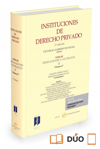 Könyv Instituciones de Derecho Privado. Tomo III: Obligaciones y Contratos 
