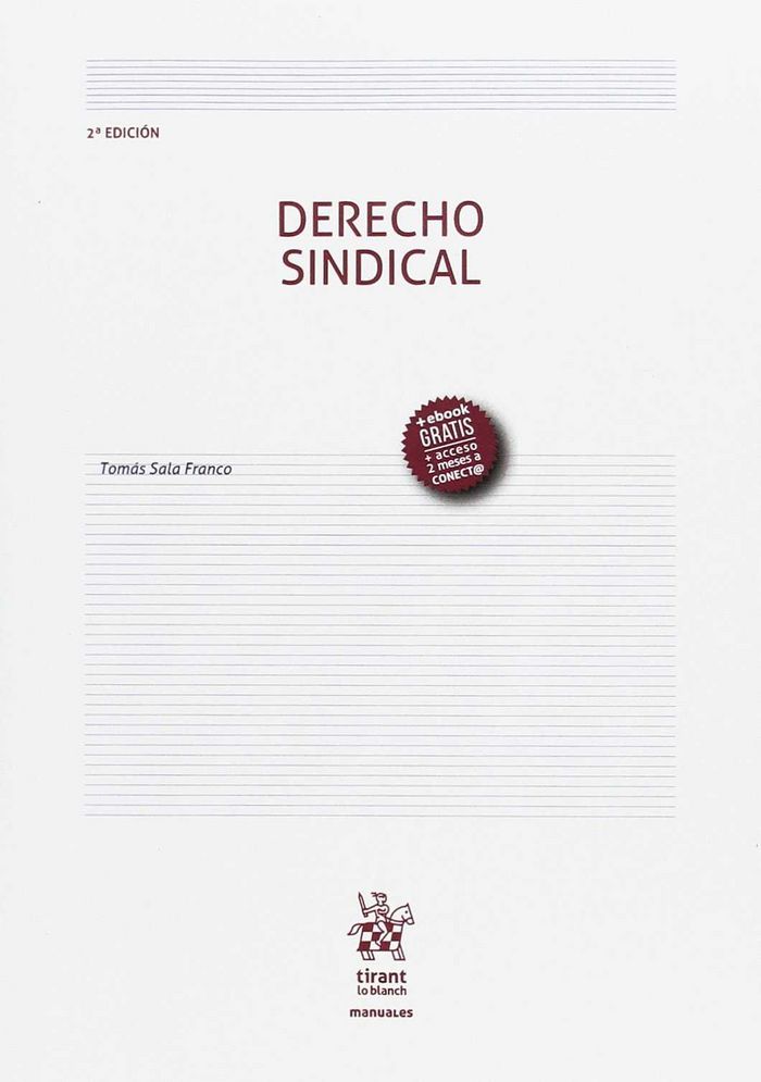 Knjiga Derecho Sindical 