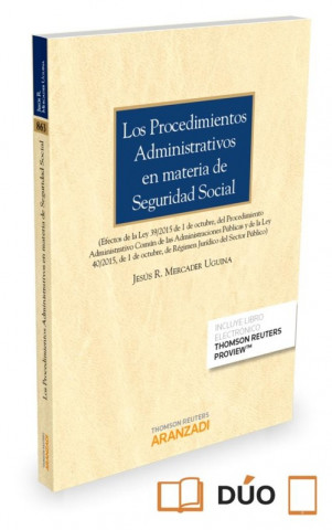 Könyv PROCEDIMIENTOS ADMINISTRATIVOS EN MATERIA DE SEGURIDAD SOCIAL LOS 