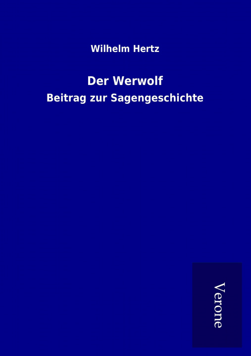 Knjiga Der Werwolf Wilhelm Hertz