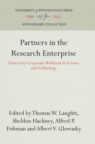 Kniha Partners in the Research Enterprise Thomas W. Langfitt