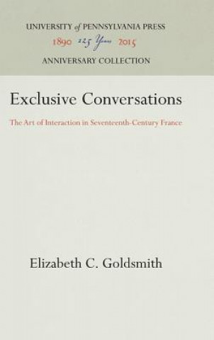 Kniha Exclusive Conversations Elizabeth C. Goldsmith