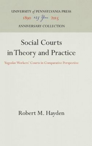 Książka Social Courts in Theory and Practice Robert M. Hayden