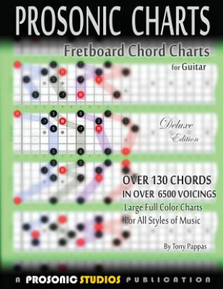 Libro Fretboard Chord Charts for Guitar Tony Pappas