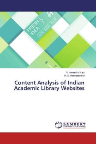 Kniha Content Analysis of Indian Academic Library Websites N. Vasantha Raju