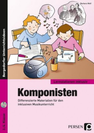 Книга Komponisten, m. 1 CD-ROM Barbara Wolf