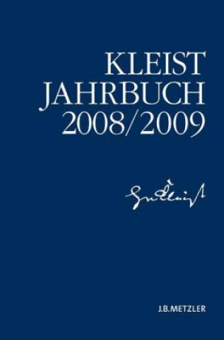 Książka Kleist-Jahrbuch 2008/09 Gunter Blamberger