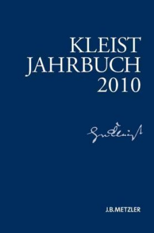 Książka Kleist-Jahrbuch 2010 Gunter Blamberger