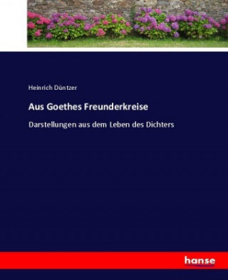 Knjiga Aus Goethes Freunderkreise Heinrich Düntzer