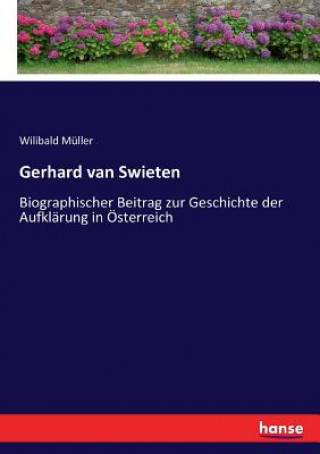 Buch Gerhard van Swieten WILIBALD M LLER