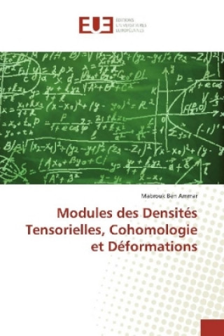 Knjiga Modules des Densités Tensorielles, Cohomologie et Déformations Mabrouk Ben Ammar