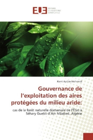 Carte Gouvernance de l'exploitation des aires protégées du milieu aride: Komi Apédo Atchemdi