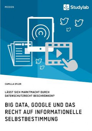 Könyv Big Data, Google und das Recht auf informationelle Selbstbestimmung Camilla Efler