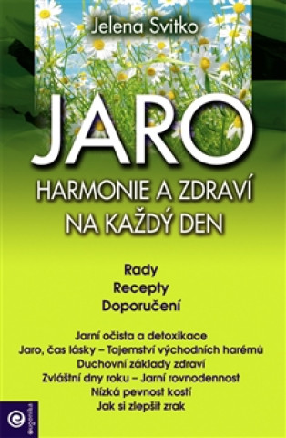 Book Jaro Harmonie a zdraví na každý den Jelena Svitko