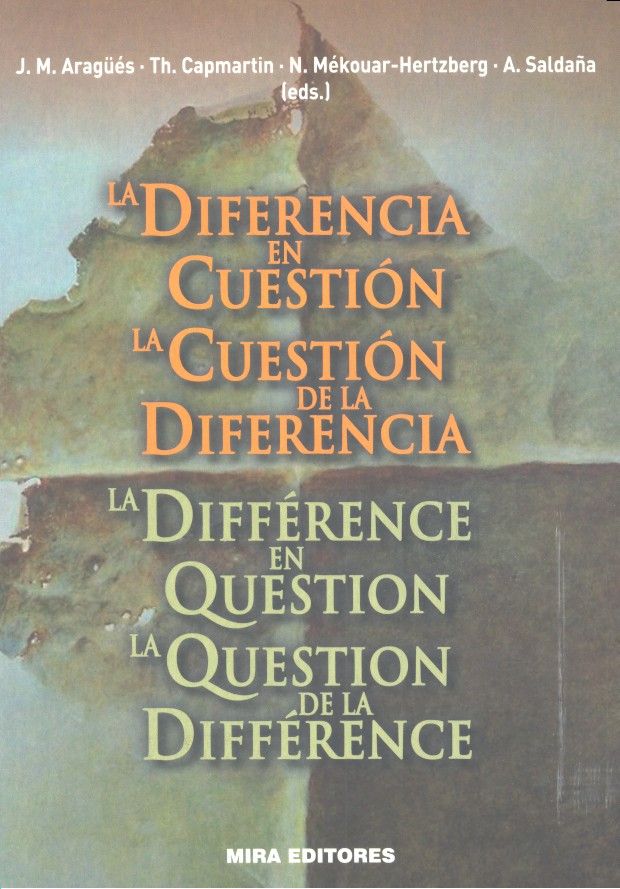 Könyv La diferencia en cuestión. La cuestión de la diferencia / La différence en quest 