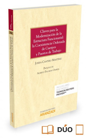 Knjiga CLAVES PARA LA MODERNIZACION DE LA ESTRUCTURA FUNCIONARIAL 