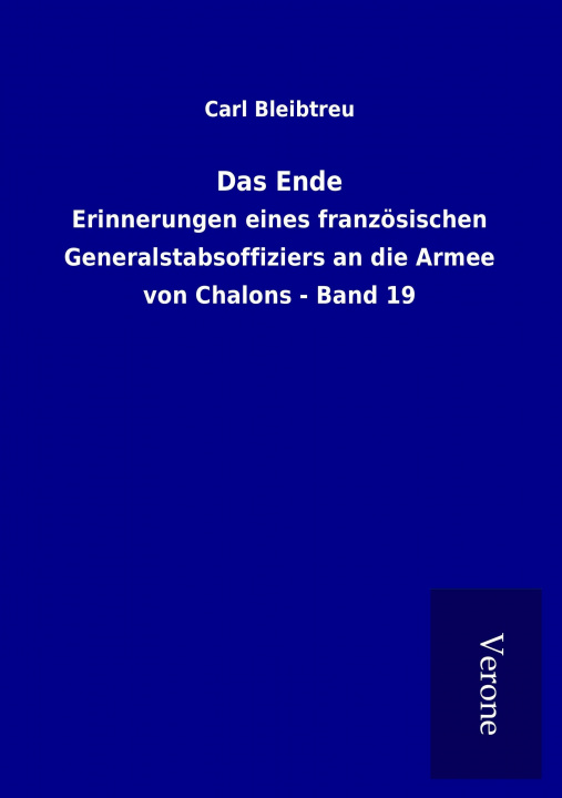 Buch Das Ende Carl Bleibtreu