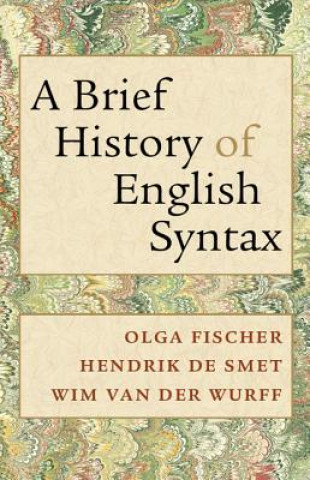 Buch Brief History of English Syntax Olga Fischer