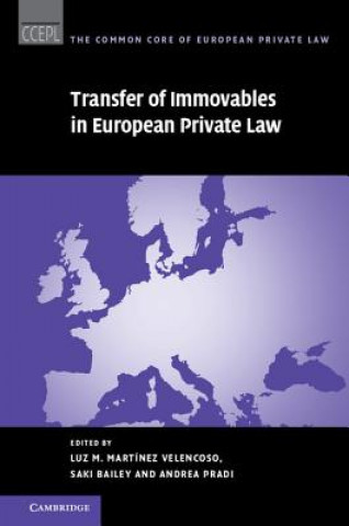 Könyv Transfer of Immovables in European Private Law Luz M Martínez Velencoso