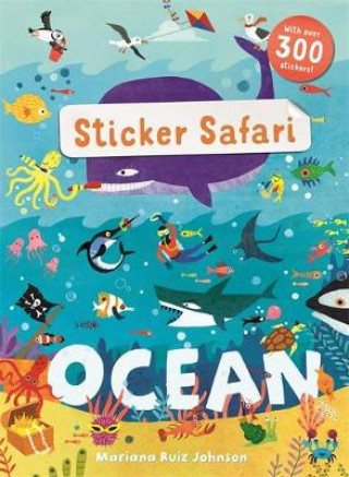 Könyv Sticker Safari: Ocean M RUIZ-JOHNSON