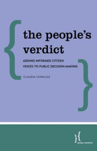 Kniha People's Verdict Claudia Chwalisz