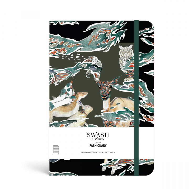 Carte Swash London X Fashionary Candy Camo Ruled Notebook A5 FASHIONARY