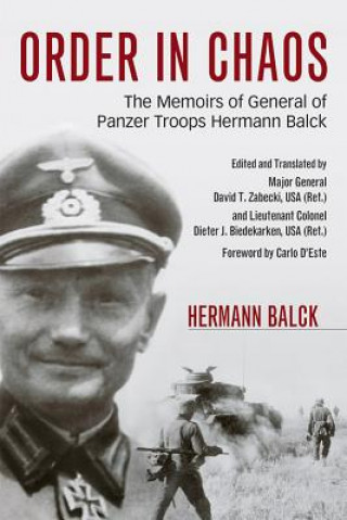 Книга Order in Chaos Hermann Balck