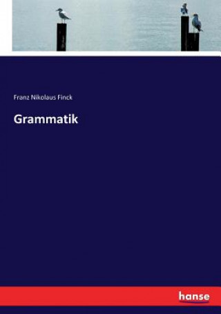 Book Grammatik Franz Nikolaus Finck