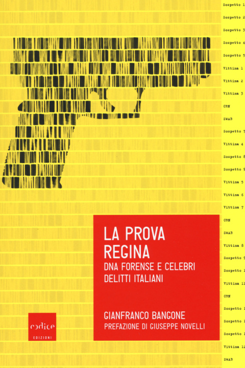 Książka La prova regina. DNA forense e celebri delitti italiani Gianfranco Bangone